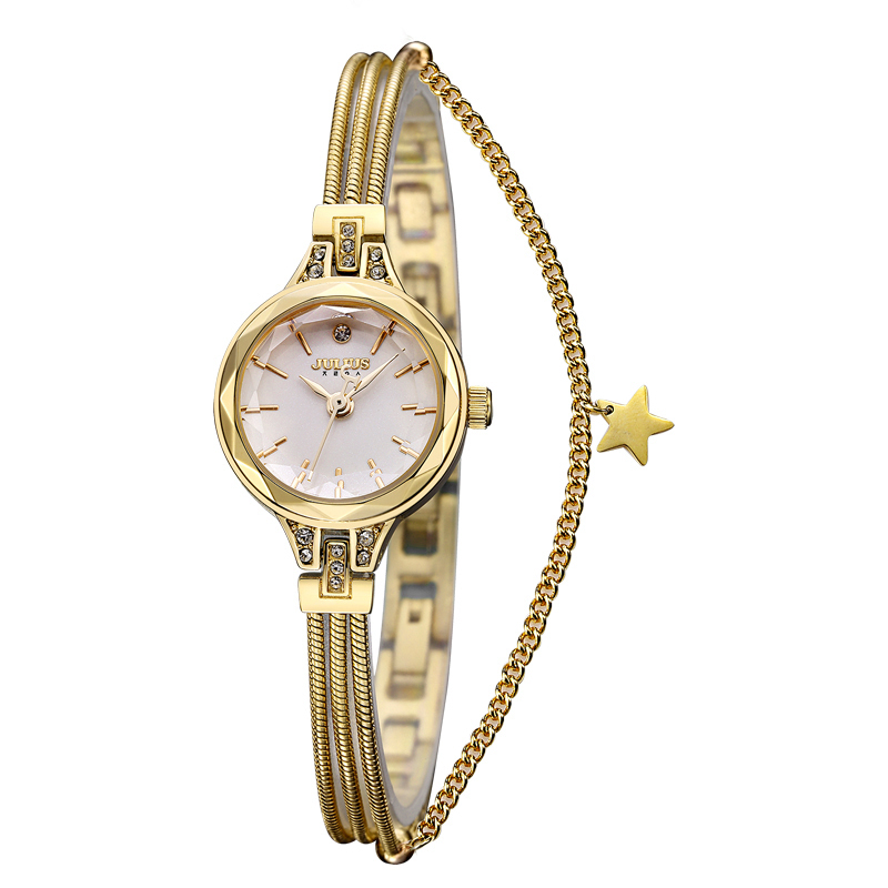 Jewelry Clasp Watches - Mini 5 kolorów bransoletka zegarek biżuteryjny