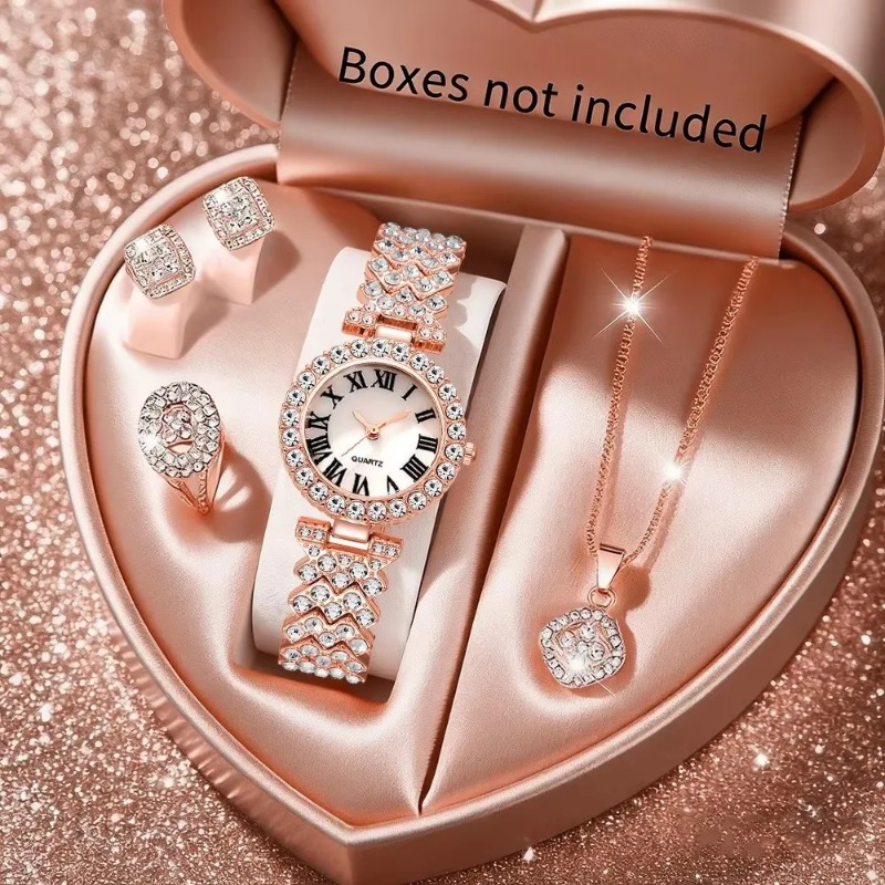 5 SZT. Luksusowy Zestaw Biżute – Jewelry Clasp Watches recenzja i cena