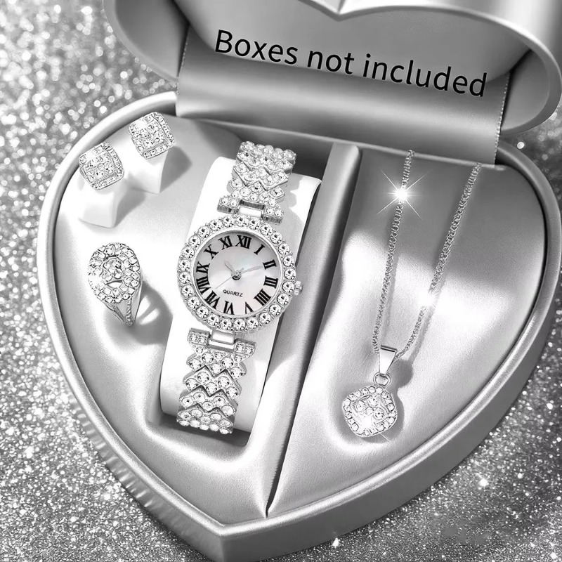 5 SZT. Luksusowy Zestaw Biżute – Jewelry Clasp Watches recenzja i cena