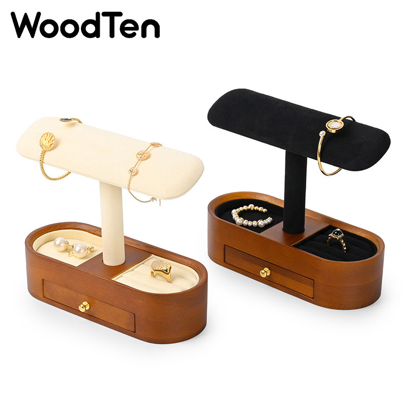 Drewniany stojak na zegarki Wo – Jewelry Stand Watches recenzja i cena