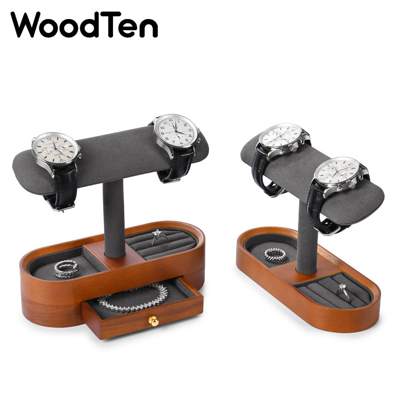 Drewniany stojak na zegarki Wo – Jewelry Stand Watches recenzja i cena