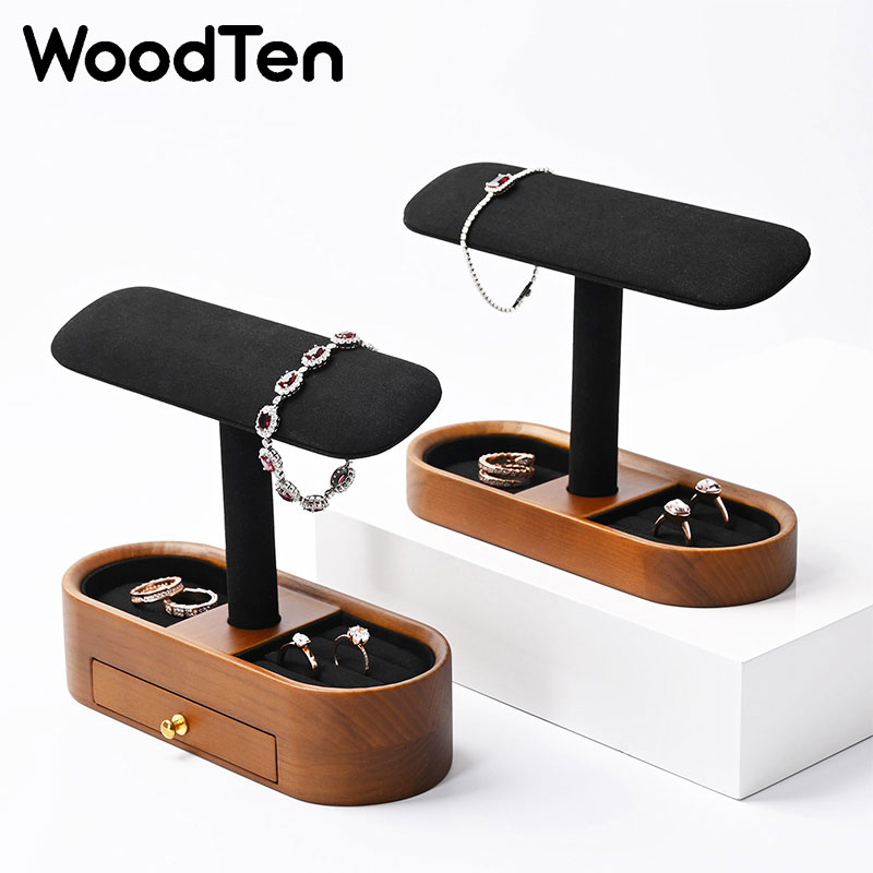 Drewniany stojak na zegarki Wo – Jewelry Stand Watches recenzja i cena