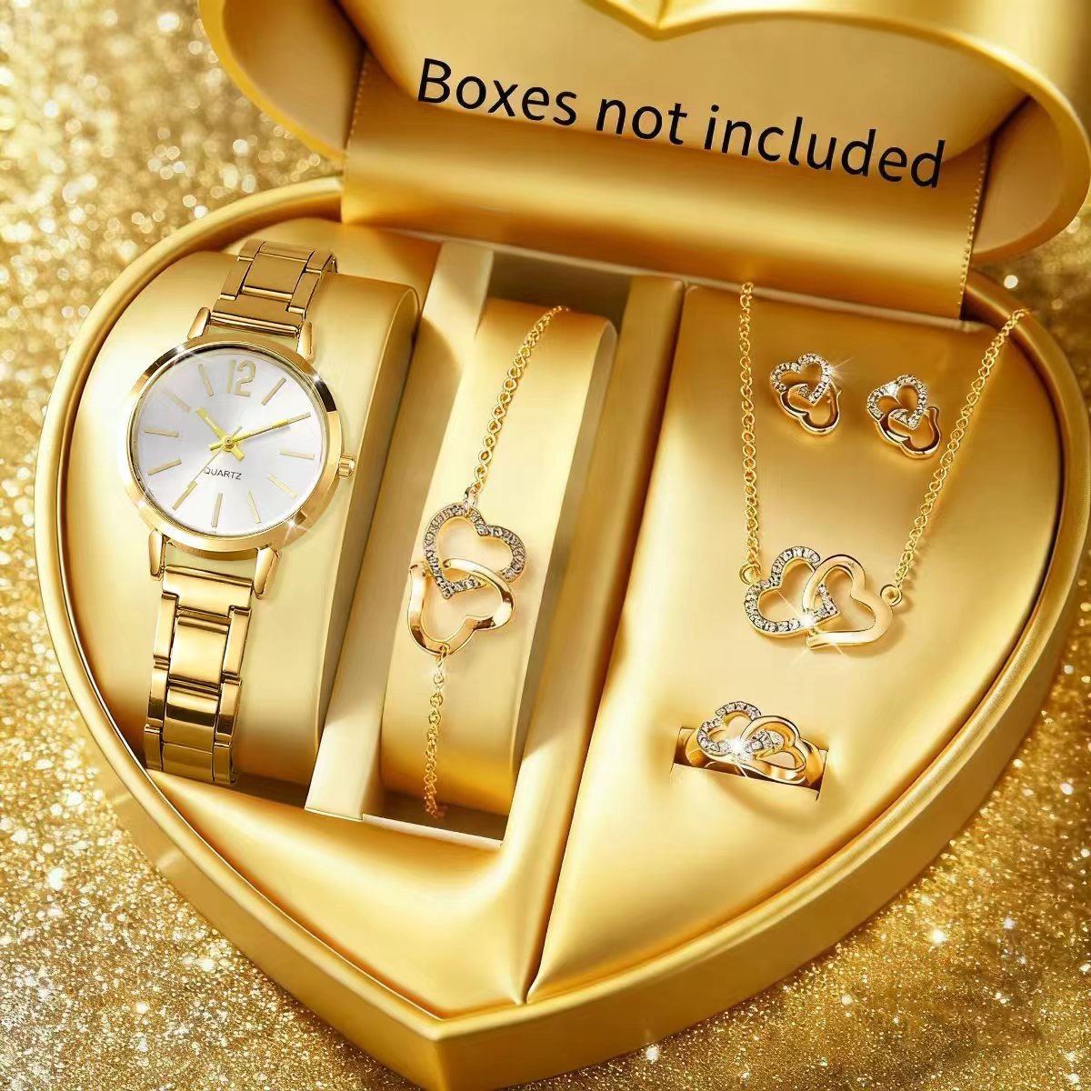 6 SZTUK Modny Damski Zegarek K – Jewelry Clasp Watches recenzja i cena