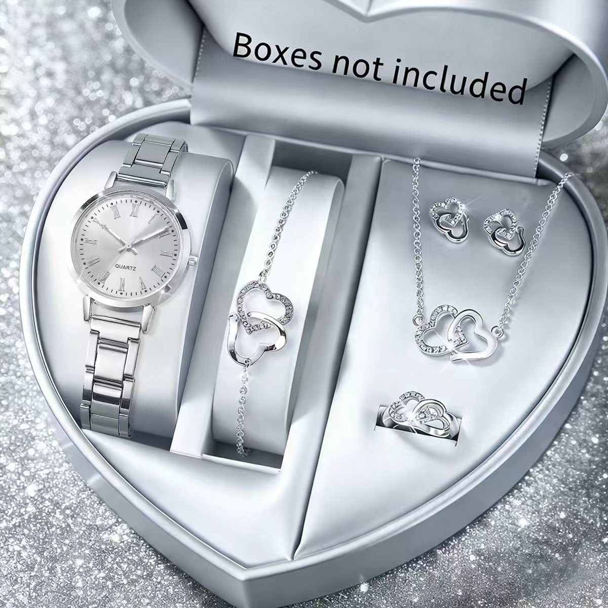 6 SZTUK Modny Damski Zegarek K – Jewelry Clasp Watches recenzja i cena