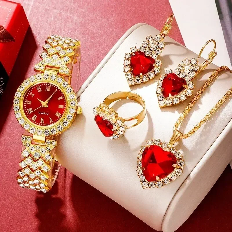 Złoty Luksusowy Zegarek Damski – Jewelry Clasp Watches recenzja i cena