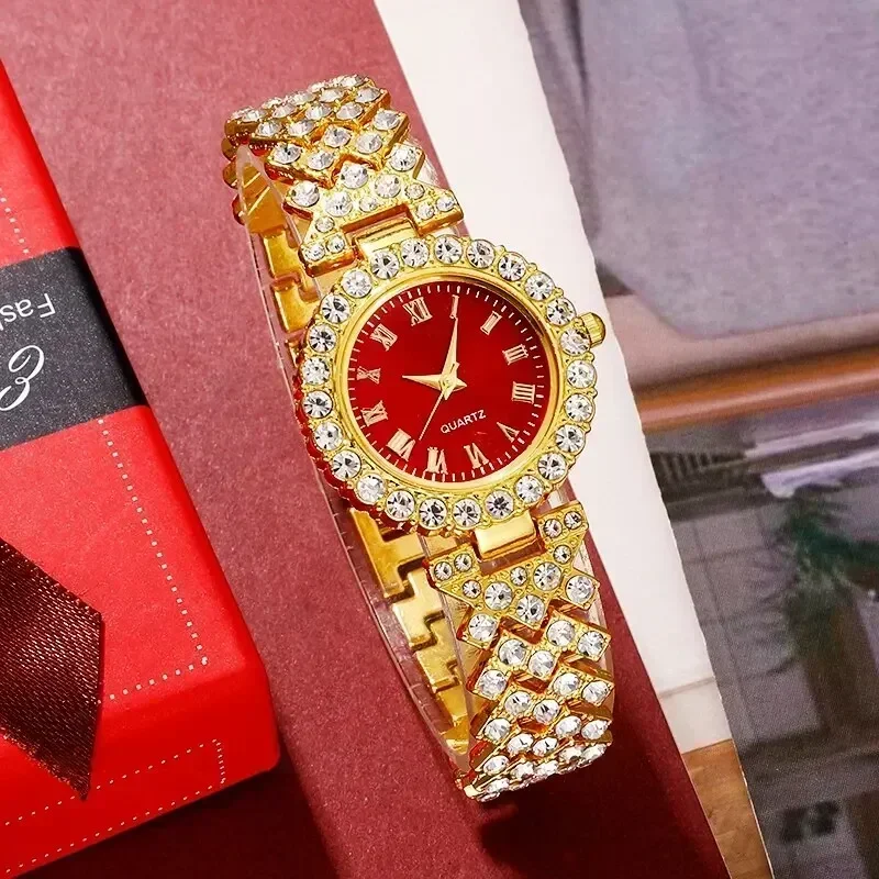 Złoty Luksusowy Zegarek Damski – Jewelry Clasp Watches recenzja i cena