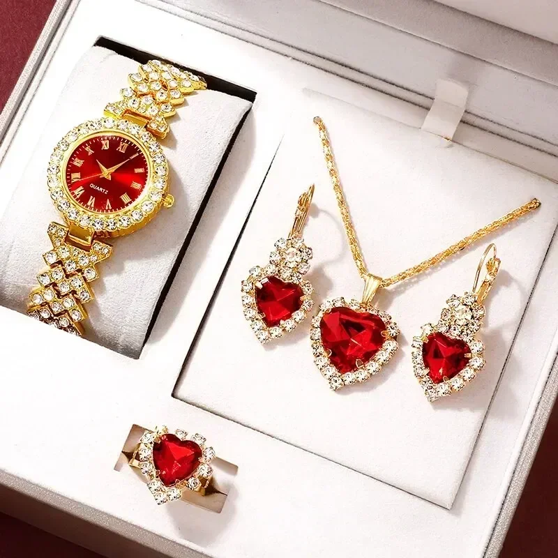 Złoty luksusowy zegarek damski – Jewelry Clasp Watches recenzja i cena
