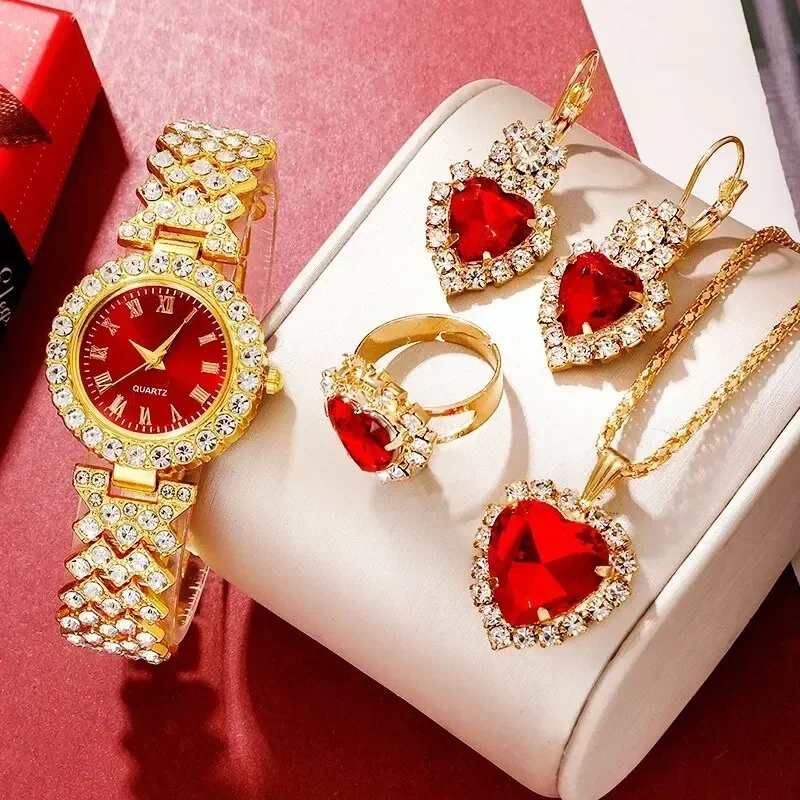 Złoty luksusowy zegarek damski – Jewelry Clasp Watches recenzja i cena