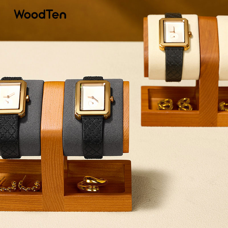 Drewniany stojak na zegarki Wo – Jewelry Stand Watches recenzja i cena