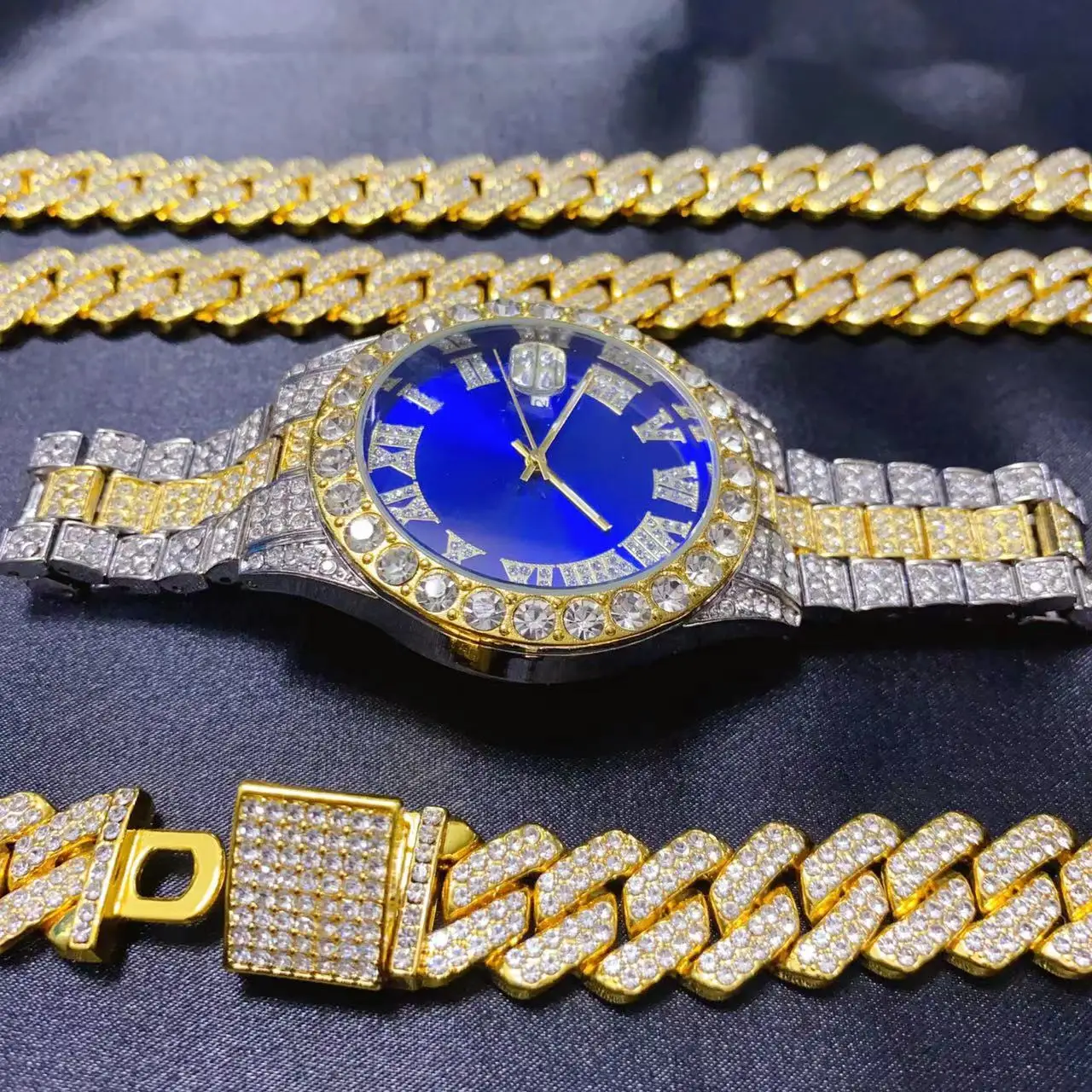 Zestaw biżuterii męski 3PCS Hi – Icebox Jewelry Watches recenzja i cena