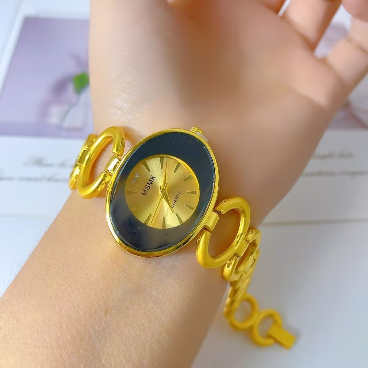 Nowy amerykański zegarek plate – Jewelry Clasp Watches recenzja i cena